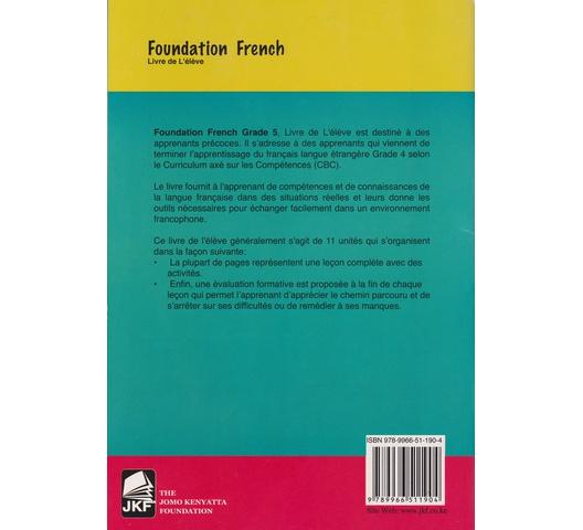 JKF Foundation French Learner's Grade 5 (Approved) by B.Nzuki, T.Okeno and V.Otieno - Image 2