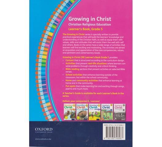 OUP Growing in Christ CRE Grade 5 Learner's (Approved) by HEZRON ONYANGO