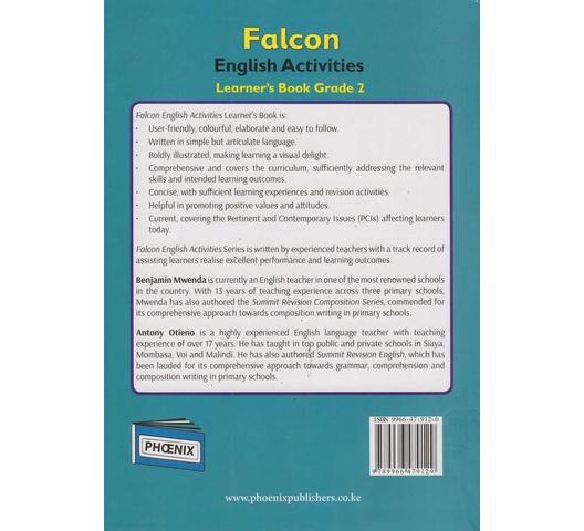 Phoenix Falcon English Activities grade 2(Approved by Antony Otieno