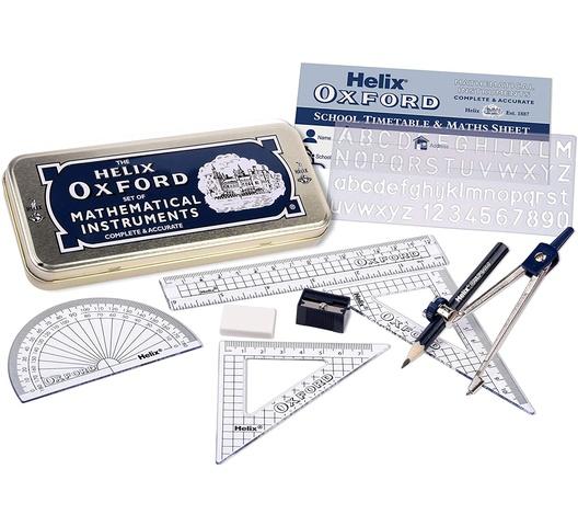 Helix Oxford Mathematical Set (Geometric set) by Helix